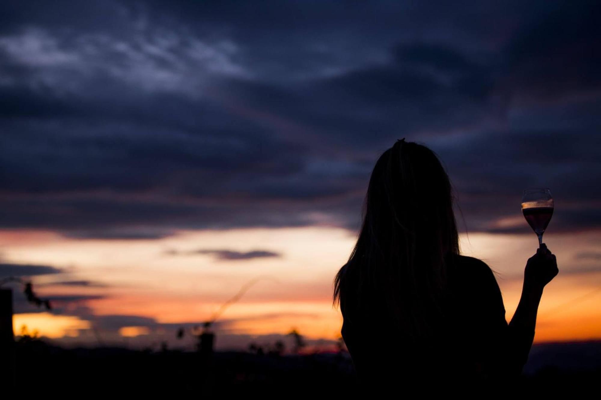 ホテル&スパ ド ヴィーニョ オートグラフ コレクション Bento Gonçalves エクステリア 写真 Sunset at the top of the hill